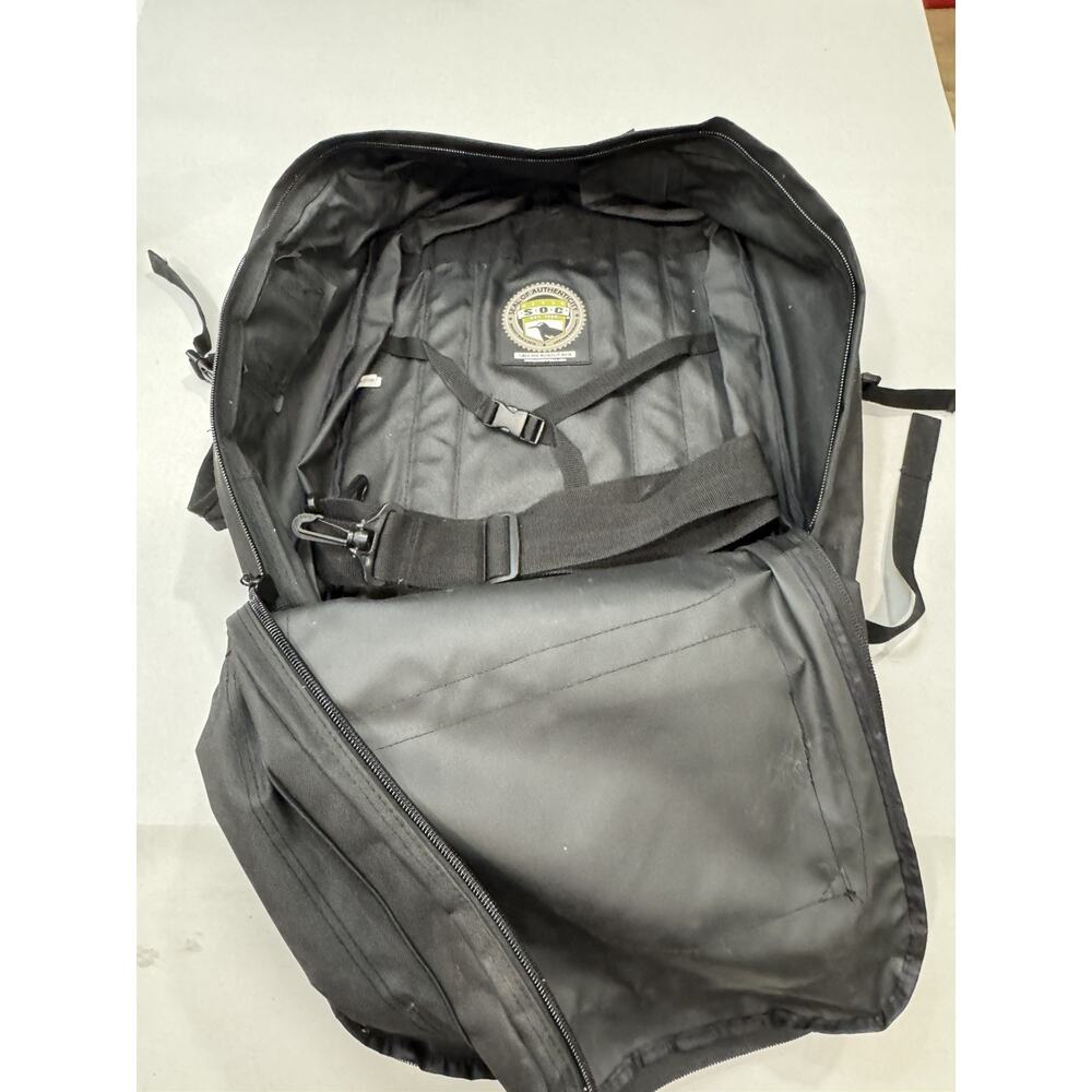 SOC Gear Bugout Bag #5016 - Black - Pre-Owned, Very Good Condition